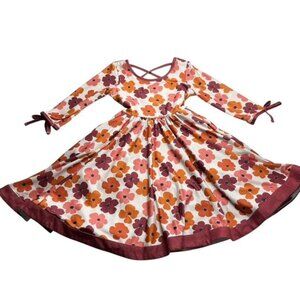 Cheeky Plum Wild Plum Floral Dress Size 6